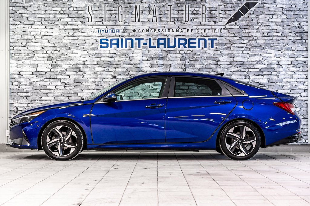 Hyundai Elantra ULTIMATE TOIT CUIR BLUELINK CARPLAY CAMERA NAVI 2021 à Montréal, Québec - 10 - w1024h768px