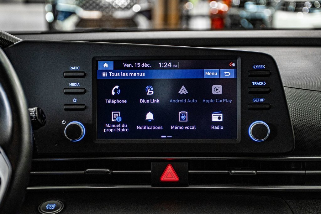 Hyundai Elantra PREFERRED CARPLAY VOLANT+SIEGES CHAUFFANTS KEYLESS 2022 à Montréal, Québec - 25 - w1024h768px