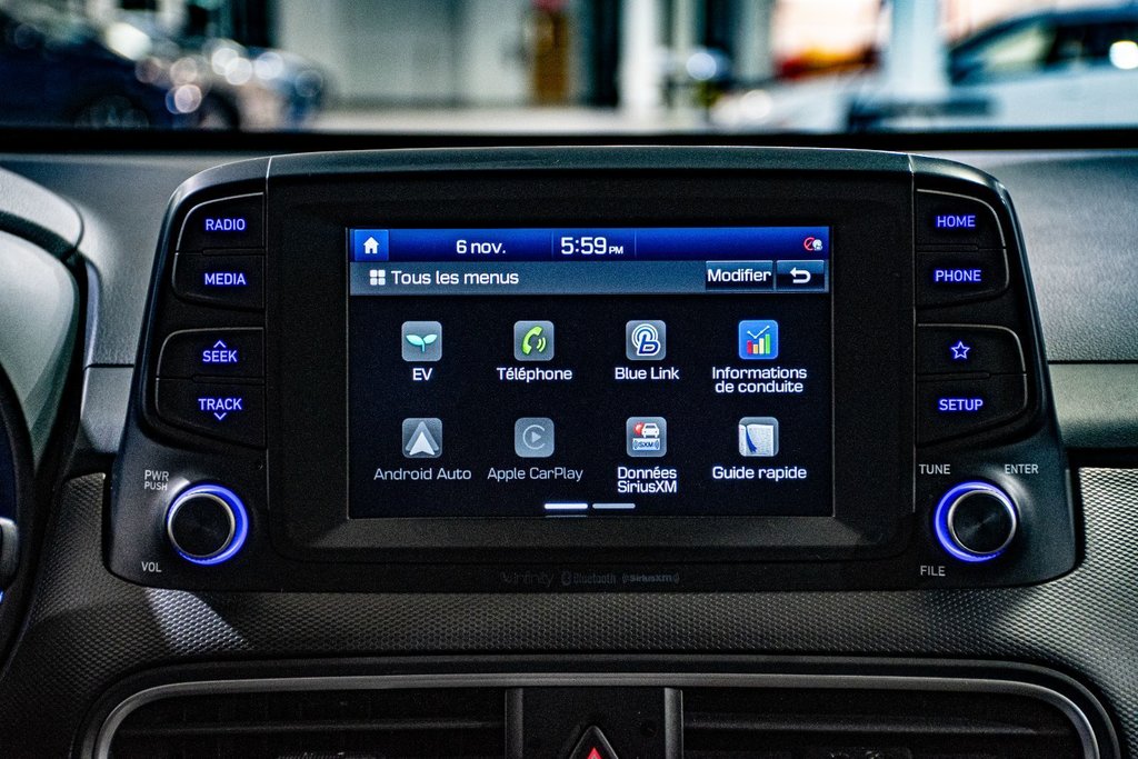 2020 Hyundai KONA ELECTRIC PREFERRED CAMERA KEYLESS CARPLAY MAGS in Montréal, Quebec - 27 - w1024h768px
