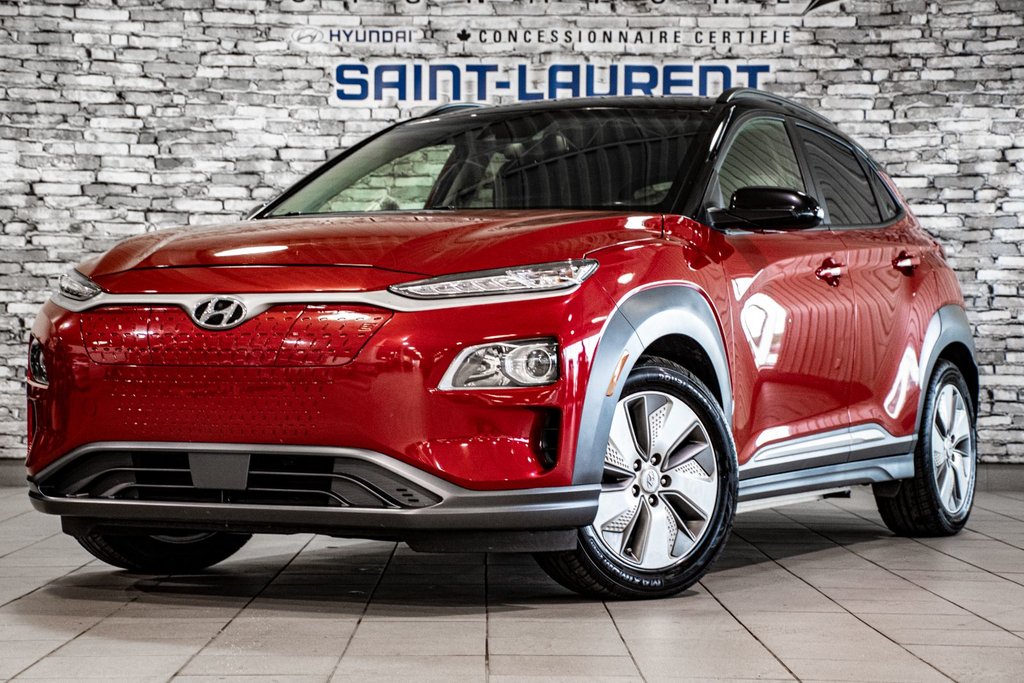 Hyundai KONA ELECTRIC PREFERRED TWO/TONE CAM KEYLESS CARPLAY MAGS 2021 à Montréal, Québec - 1 - w1024h768px