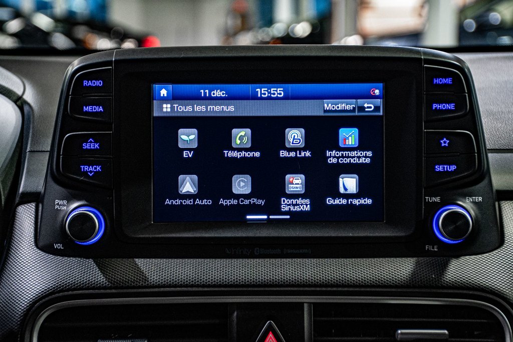 Hyundai KONA ELECTRIC PREFERRED TWO/TONE CAM KEYLESS CARPLAY MAGS 2021 à Montréal, Québec - 27 - w1024h768px