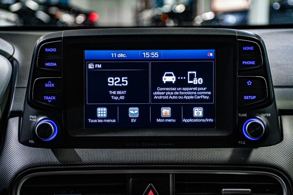 Hyundai KONA ELECTRIC PREFERRED TWO/TONE CAM KEYLESS CARPLAY MAGS 2021 à Montréal, Québec - 25 - w1024h768px