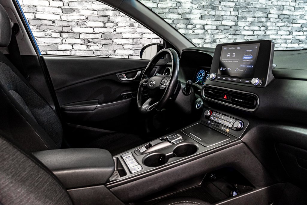 2022 Hyundai Kona Electric PREFERRED DEMARREUR SIEGES CHAUFFANTS SIÈGES CHAUF in Montréal, Quebec - 22 - w1024h768px