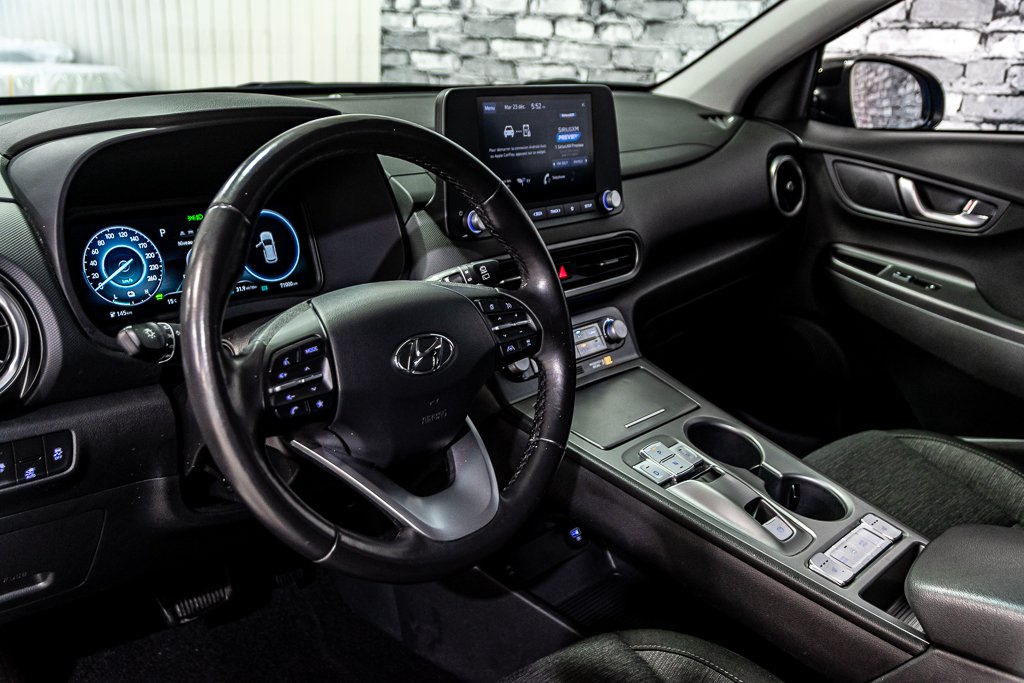 2022 Hyundai Kona Electric PREFERRED DEMARREUR SIEGES CHAUFFANTS SIÈGES CHAUF in Montréal, Quebec - 21 - w1024h768px