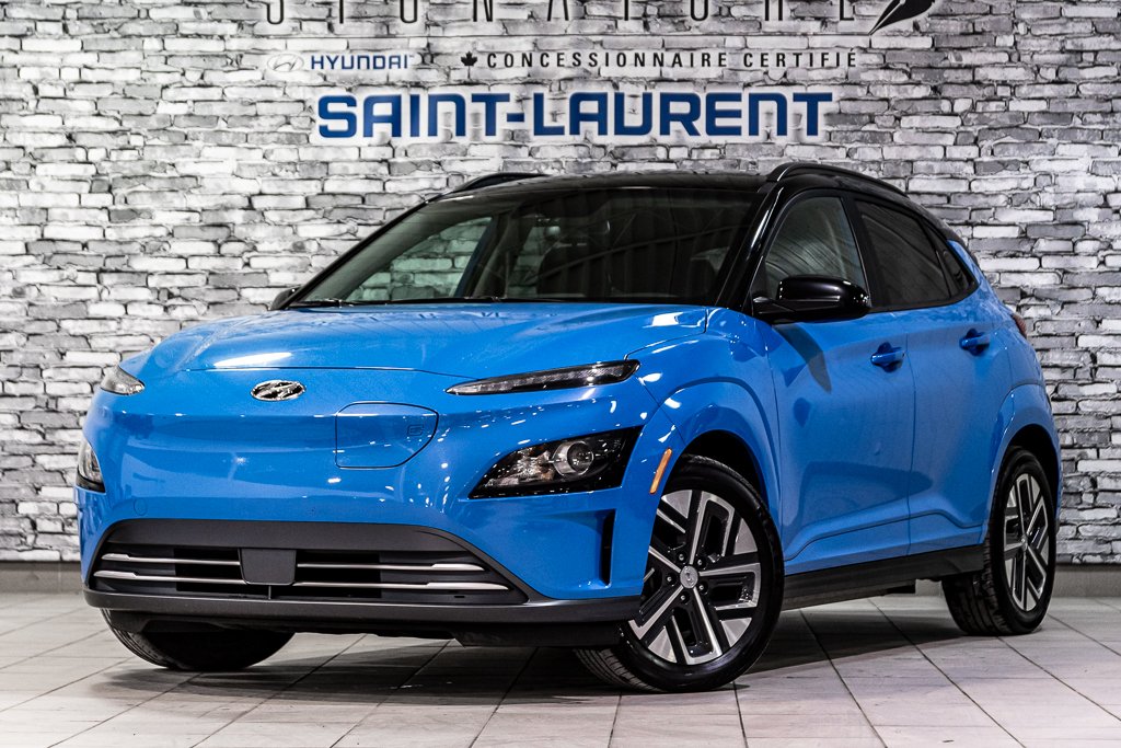 2022 Hyundai Kona Electric PREFERRED DEMARREUR SIEGES CHAUFFANTS SIÈGES CHAUF in Montréal, Quebec - 1 - w1024h768px