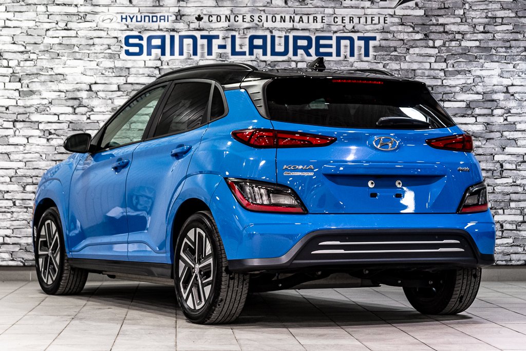 2022 Hyundai Kona Electric PREFERRED DEMARREUR SIEGES CHAUFFANTS SIÈGES CHAUF in Montréal, Quebec - 11 - w1024h768px