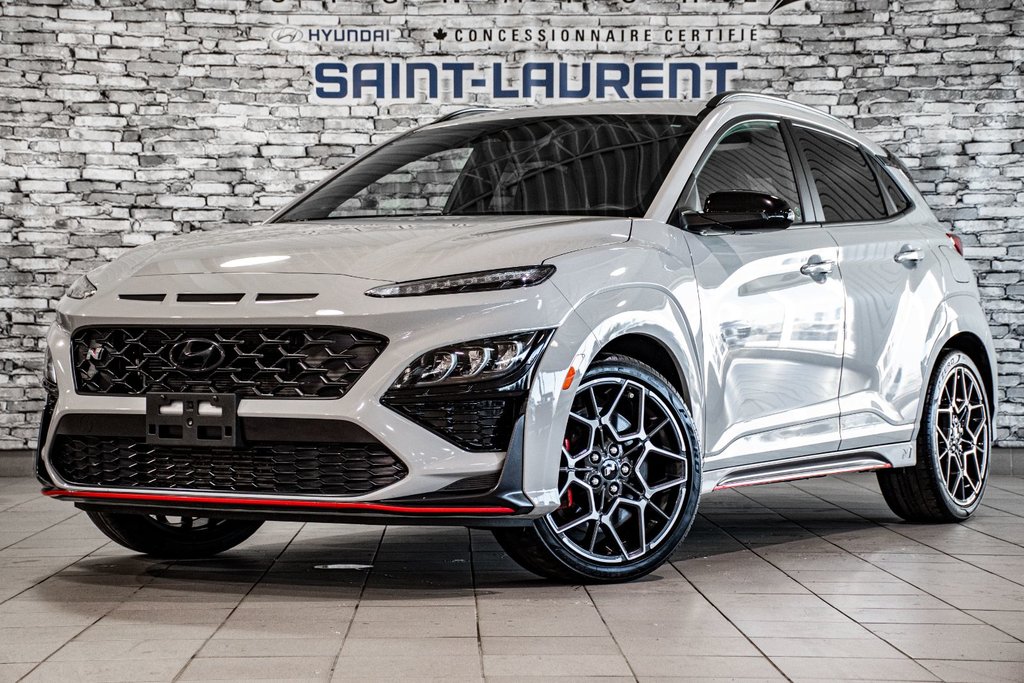 Hyundai Kona N N 276 HP NAV HARMAN-KARDON CAMERA CARPLAY KEYLESS 2022 à Montréal, Québec - 1 - w1024h768px