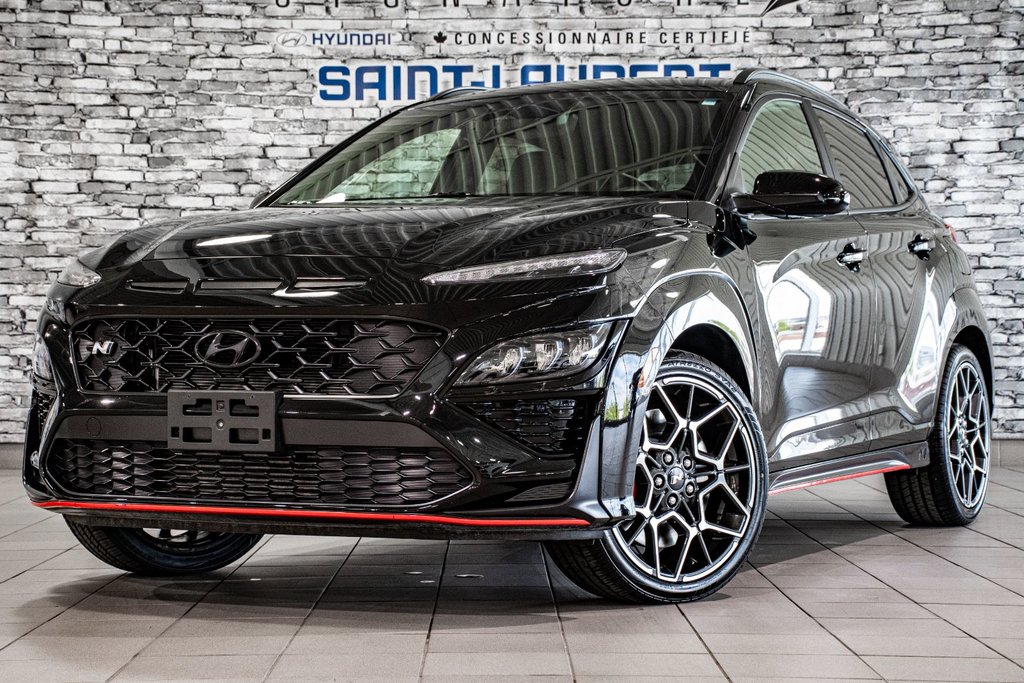 Hyundai Kona N N 276 HP NAV HARMAN-KARDON CAMERA CARPLAY KEYLESS 2023 à Montréal, Québec - 1 - w1024h768px