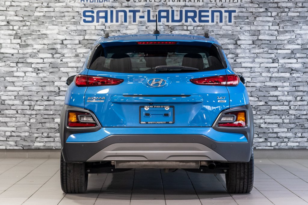 Hyundai Kona ULTIMATE AWD TOIT OUVRANT NAVIGATION BLUELINK CUIR 2018 à Montréal, Québec - 13 - w1024h768px