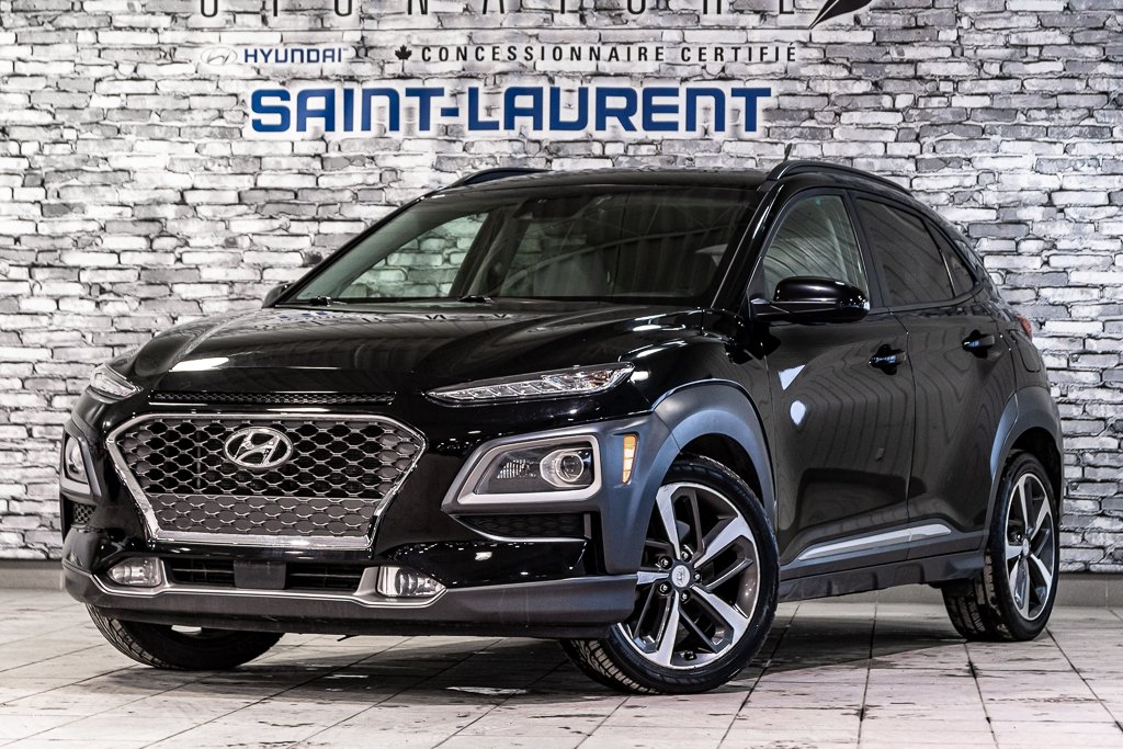 Hyundai Kona ULTIMATE AWD TOIT OUVRANT NAVIGATION BLUELINK CUIR 2018 à Montréal, Québec - 1 - w1024h768px