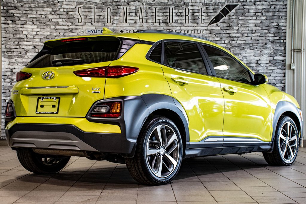 Hyundai Kona ULTIMATE AWD TOIT OUVRANT NAVIGATION BLUELINK CUIR 2020 à Montréal, Québec - 13 - w1024h768px