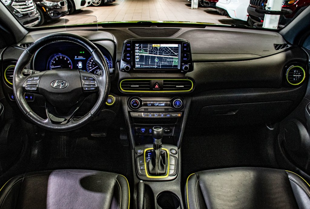 Hyundai Kona ULTIMATE AWD TOIT OUVRANT NAVIGATION BLUELINK CUIR 2020 à Montréal, Québec - 5 - w1024h768px