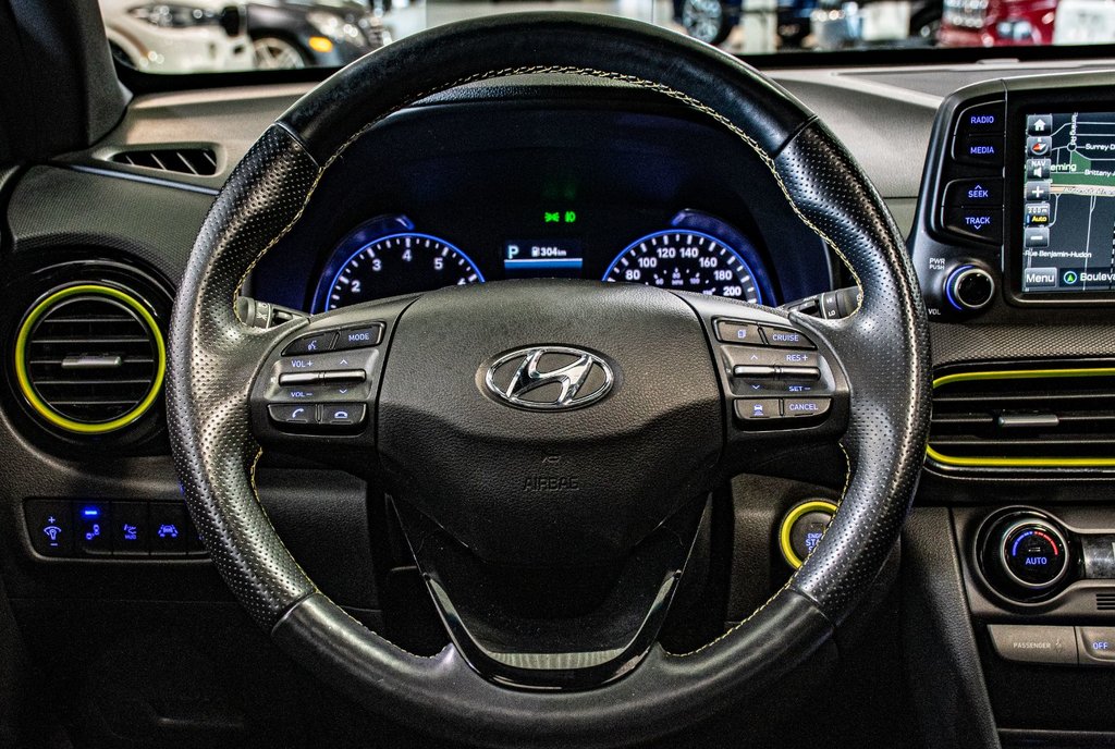 Hyundai Kona ULTIMATE AWD TOIT OUVRANT NAVIGATION BLUELINK CUIR 2020 à Montréal, Québec - 39 - w1024h768px