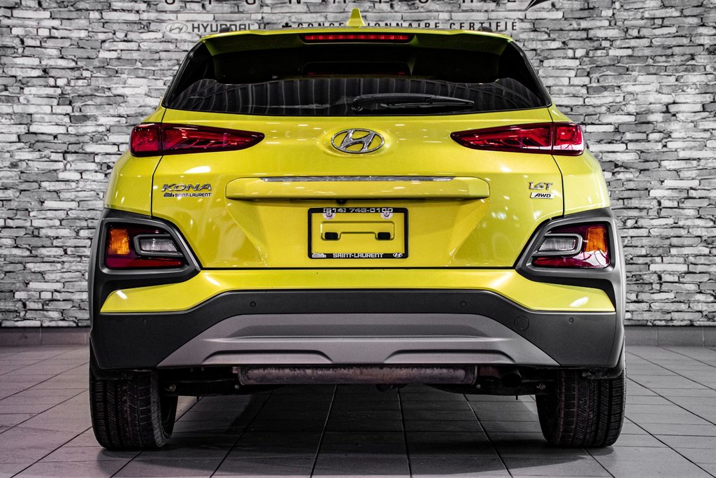 Hyundai Kona ULTIMATE AWD TOIT OUVRANT NAVIGATION BLUELINK CUIR 2020 à Montréal, Québec - 15 - w1024h768px