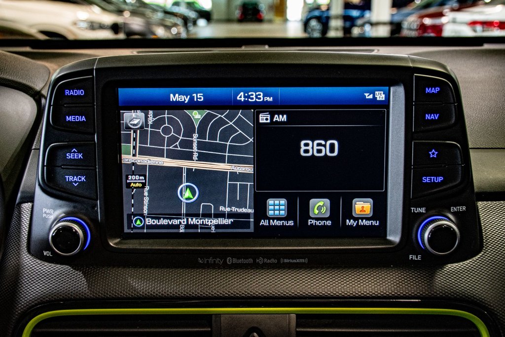 Hyundai Kona ULTIMATE AWD TOIT OUVRANT NAVIGATION BLUELINK CUIR 2020 à Montréal, Québec - 26 - w1024h768px