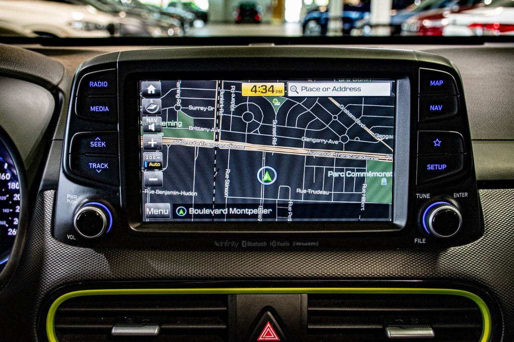 Hyundai Kona ULTIMATE AWD TOIT OUVRANT NAVIGATION BLUELINK CUIR 2020 à Montréal, Québec - 27 - w1024h768px