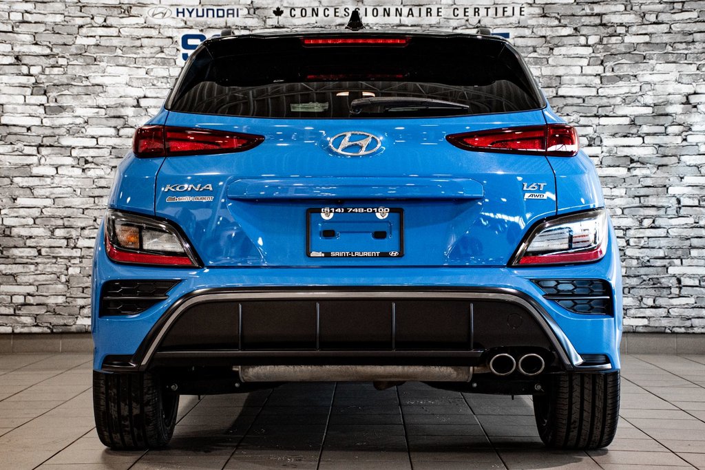 2022 Hyundai Kona N LINE AWD CAMERA CARPLAY KEYLESS BLUELINK MAGS in Montréal, Quebec - 12 - w1024h768px