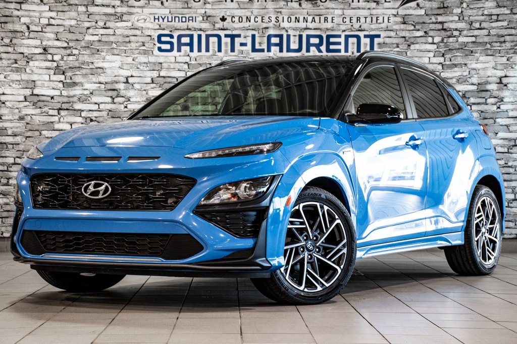 2022 Hyundai Kona N LINE AWD CAMERA CARPLAY KEYLESS BLUELINK MAGS in Montréal, Quebec - 1 - w1024h768px