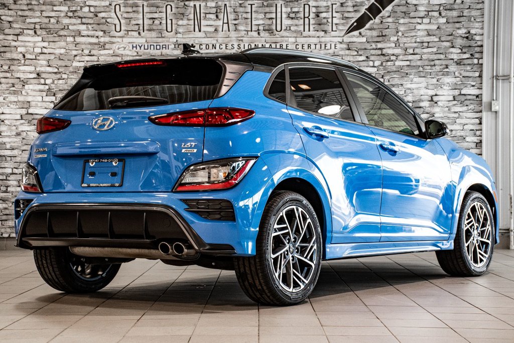 2022 Hyundai Kona N LINE AWD CAMERA CARPLAY KEYLESS BLUELINK MAGS in Montréal, Quebec - 11 - w1024h768px