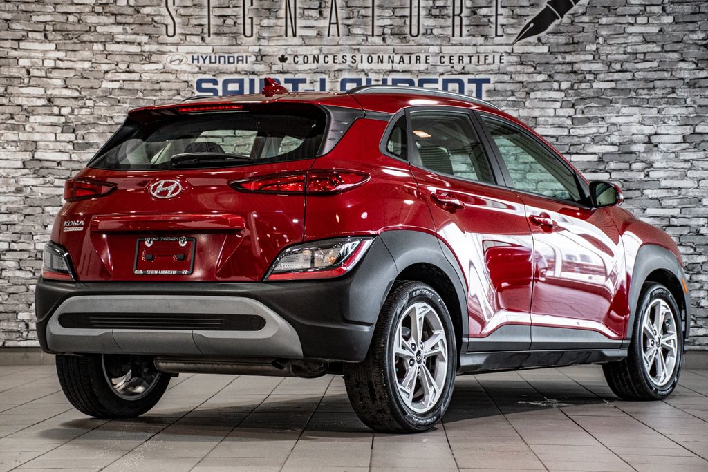 Hyundai Kona PREFERRED SUN&LEATHER AWD TOIT OUVRANT CUIR CAMERA 2022 à Montréal, Québec - 14 - w1024h768px