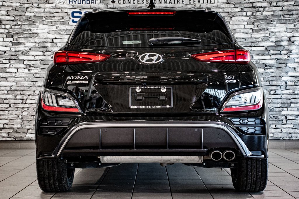 2022 Hyundai Kona N LINE ULTIMATE AWD TOIT OUVRANT NAVIGATION CUIR in Montréal, Quebec - 16 - w1024h768px