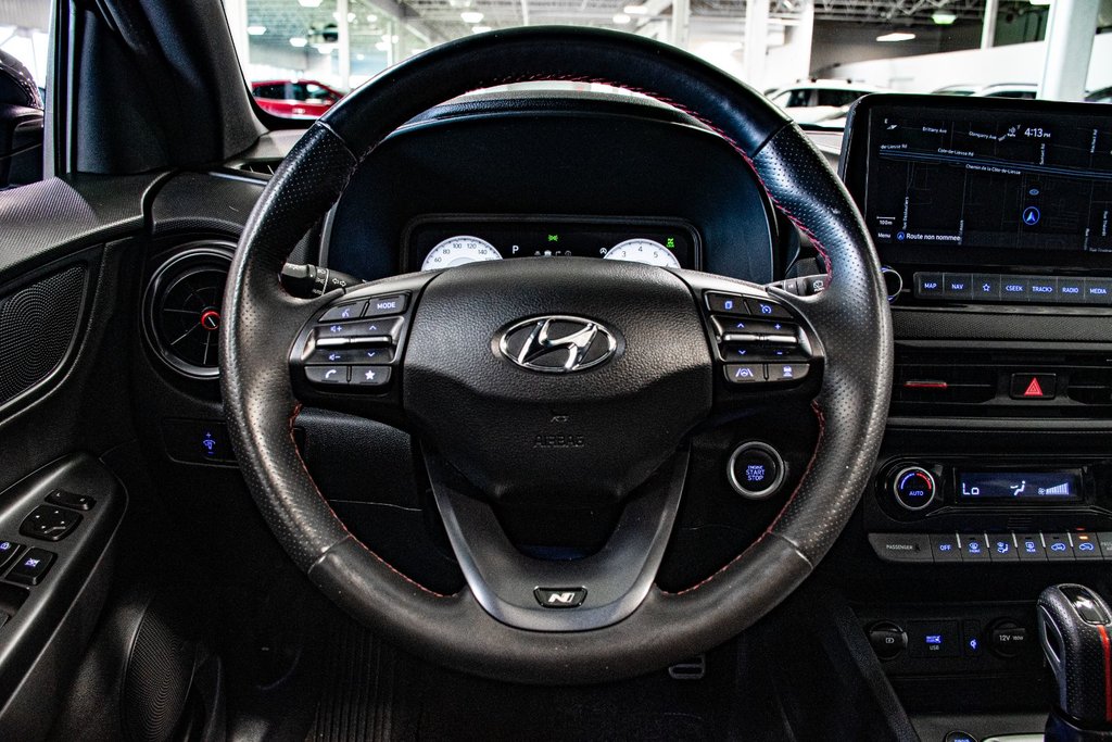 2022 Hyundai Kona N LINE ULTIMATE AWD TOIT OUVRANT NAVIGATION CUIR in Montréal, Quebec - 34 - w1024h768px