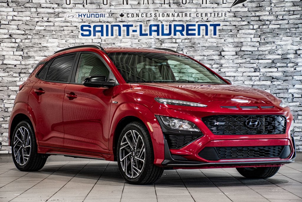 Hyundai Kona N-LINE AWD CAMERA CARPLAY KEYLESS BLUELINK MAGS 2022 à Montréal, Québec - 7 - w1024h768px