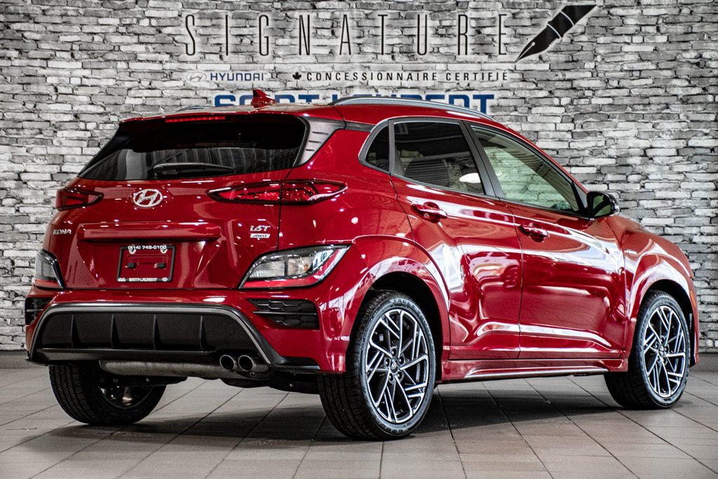 Hyundai Kona N-LINE AWD CAMERA CARPLAY KEYLESS BLUELINK MAGS 2022 à Montréal, Québec - 4 - w1024h768px