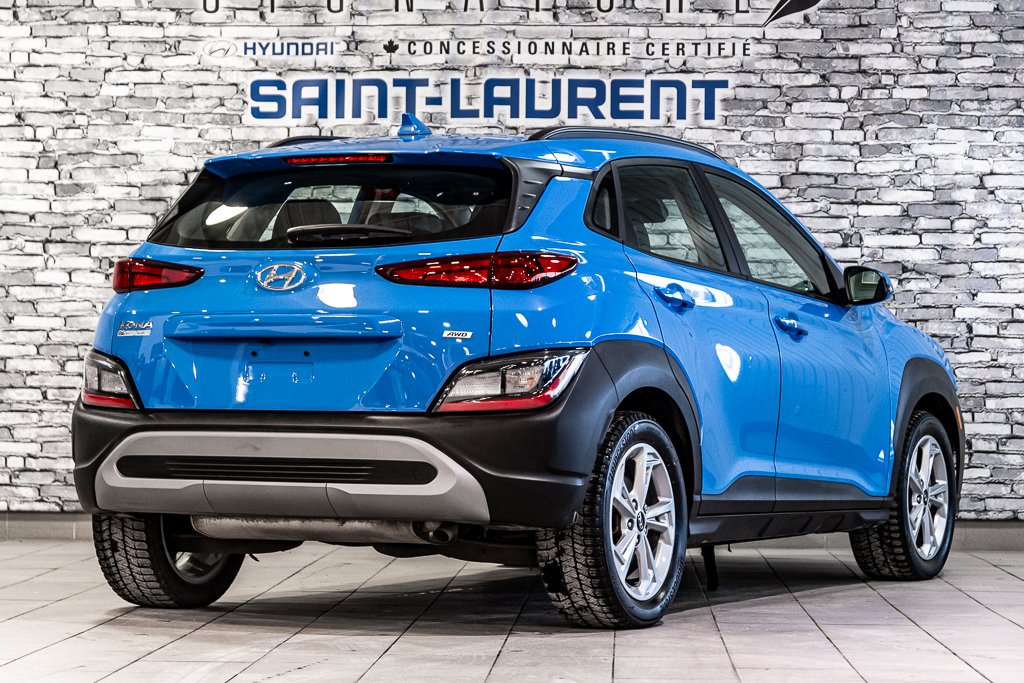 Hyundai Kona PREFERRED SUN&LEATHER AWD TOIT OUVRANT CUIR CAMERA 2022 à Montréal, Québec - 16 - w1024h768px