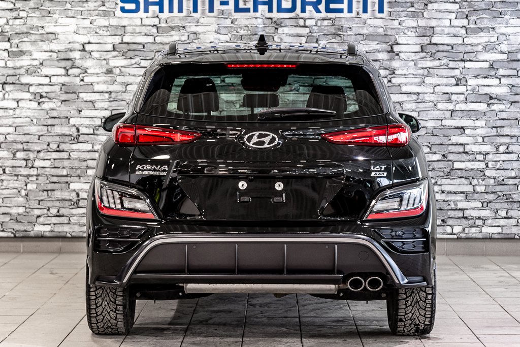 2022 Hyundai Kona N-LINE ULTIMATE AWD TOIT OUVRANT NAVIGATION CUIR in Montréal, Quebec - 12 - w1024h768px