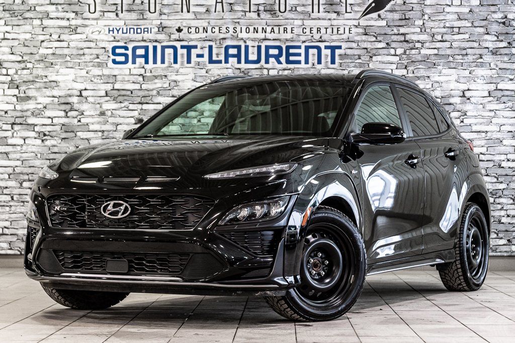 2022 Hyundai Kona N-LINE ULTIMATE AWD TOIT OUVRANT NAVIGATION CUIR in Montréal, Quebec - 1 - w1024h768px