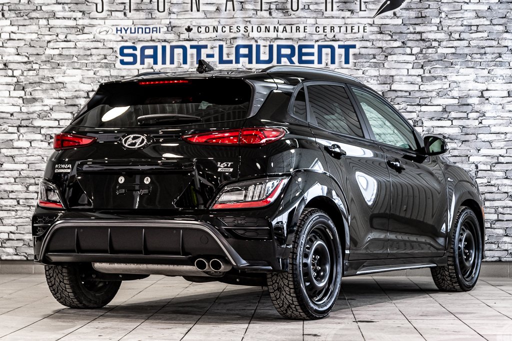 2022 Hyundai Kona N-LINE ULTIMATE AWD TOIT OUVRANT NAVIGATION CUIR in Montréal, Quebec - 17 - w1024h768px