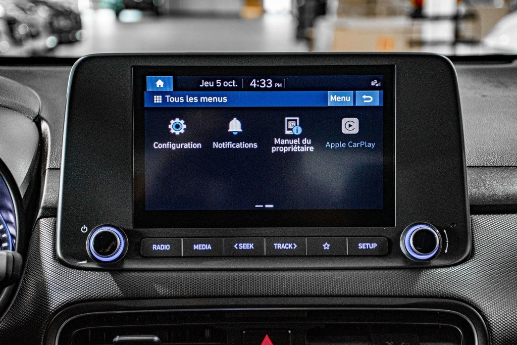 2023 Hyundai Kona PREFERRED AWD SIEGES CHAUFFANTS A/C CAMERA MAGS in Montréal, Quebec - 26 - w1024h768px