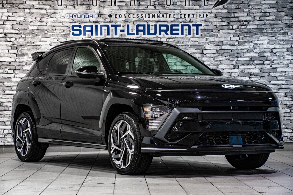 2024 Hyundai Kona N-LINE ULTIMATE TOIT BOSE CUIR NAVI CAMERA AILERON in Montréal, Quebec - 11 - w1024h768px