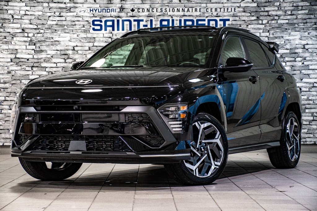 2024 Hyundai Kona N-LINE ULTIMATE TOIT BOSE CUIR NAVI CAMERA AILERON in Montréal, Quebec - 1 - w1024h768px