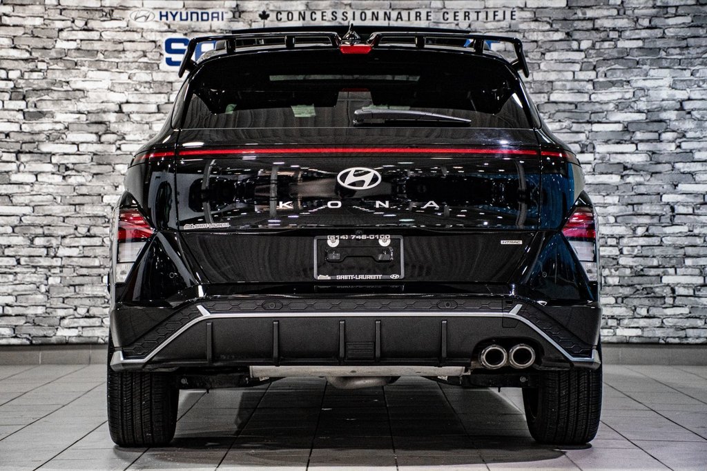 2024 Hyundai Kona N-LINE ULTIMATE TOIT BOSE CUIR NAVI CAMERA AILERON in Montréal, Quebec - 16 - w1024h768px