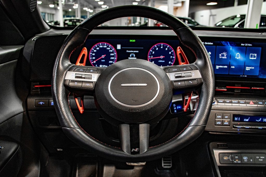 2024 Hyundai Kona N-LINE ULTIMATE TOIT BOSE CUIR NAVI CAMERA AILERON in Montréal, Quebec - 35 - w1024h768px