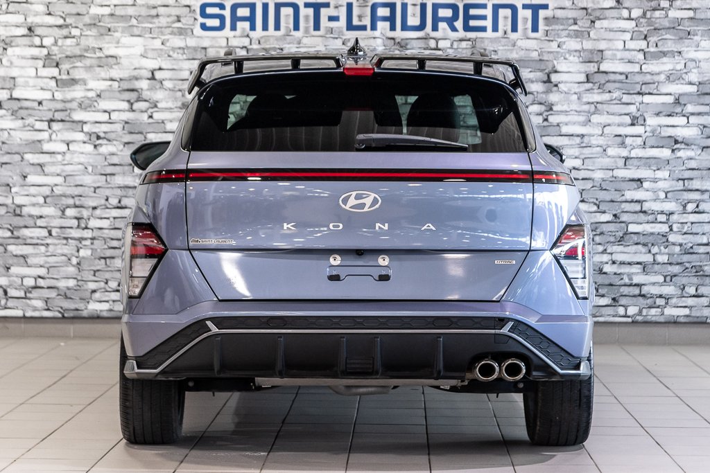 Hyundai Kona N-LINE TOIT ALCANTARA NAVI CAMERA AILERON 2024 à Montréal, Québec - 14 - w1024h768px