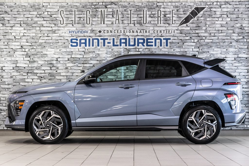 Hyundai Kona N-LINE TOIT ALCANTARA NAVI CAMERA AILERON 2024 à Montréal, Québec - 4 - w1024h768px