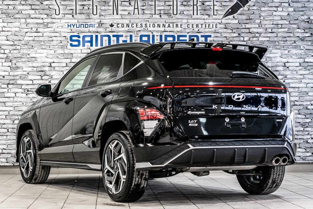 Hyundai Kona N LINE AWD DÉMARREUR TOIT OUVRANT SIÈGES CHAUFFANT 2024 à Montréal, Québec - 12 - w1024h768px