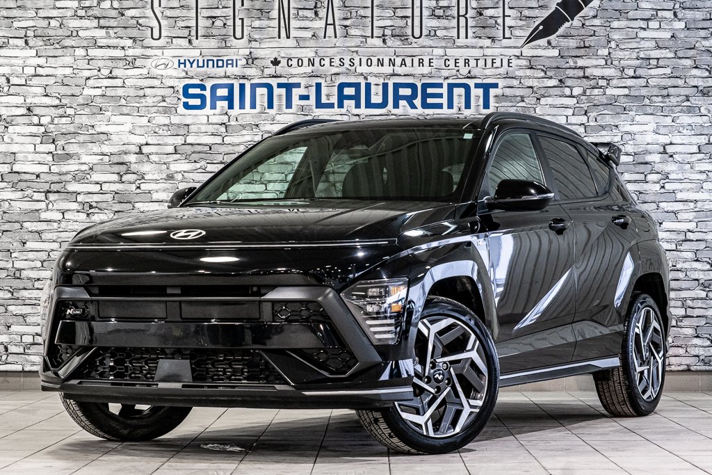 Hyundai Kona N LINE AWD DÉMARREUR TOIT OUVRANT SIÈGES CHAUFFANT 2024 à Montréal, Québec - 1 - w1024h768px