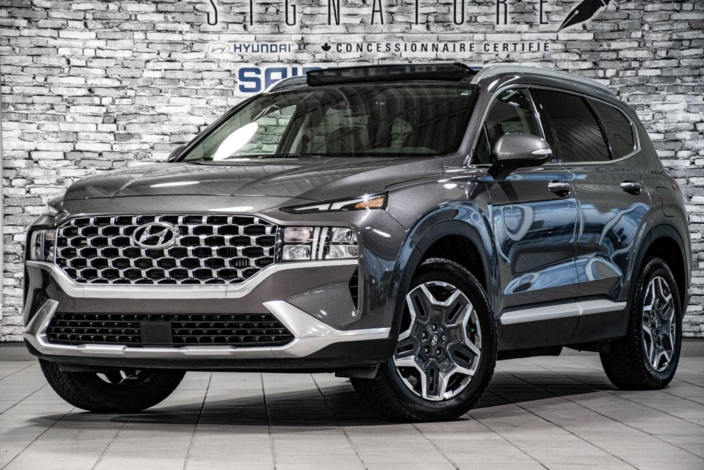 Hyundai Santa Fe Hybrid LUXURY AWD TOIT PANORAMIQUE NAVIGATION CUIR MAGS 2021 à Montréal, Québec - 1 - w1024h768px