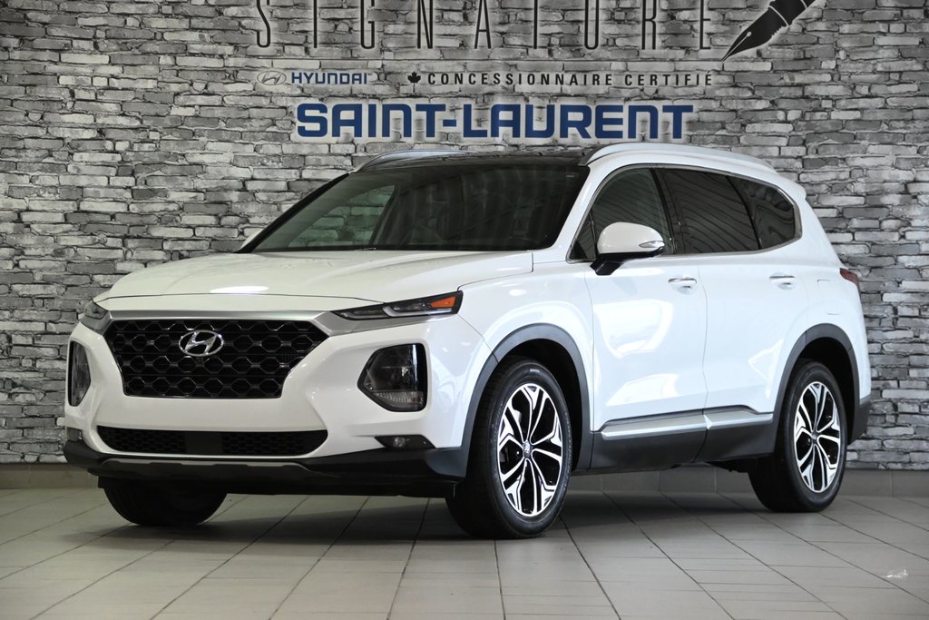 Hyundai Santa Fe ULTIMATE AWD TOIT PANORAMIQUE NAVI CARPLAY BLULINK 2019 à Montréal, Québec - 1 - w1024h768px