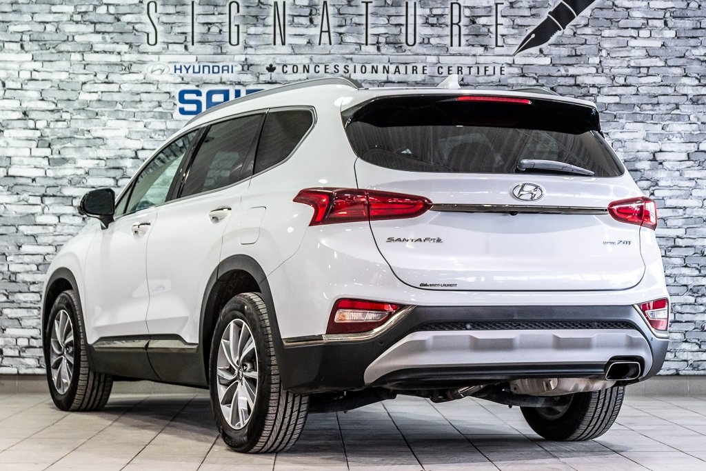 Hyundai Santa Fe LUXURY AWD TOIT OUVRANT CUIR CAMERA SIÈGES CHAUF. 2020 à Montréal, Québec - 11 - w1024h768px