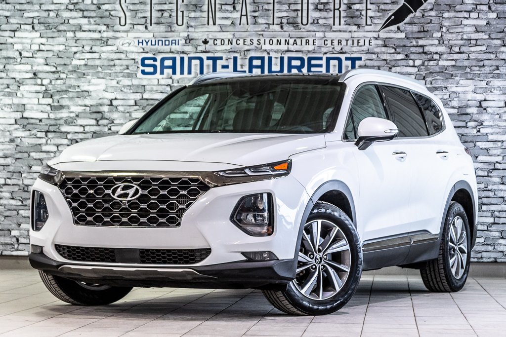 Hyundai Santa Fe LUXURY AWD TOIT OUVRANT CUIR CAMERA SIÈGES CHAUF. 2020 à Montréal, Québec - 1 - w1024h768px