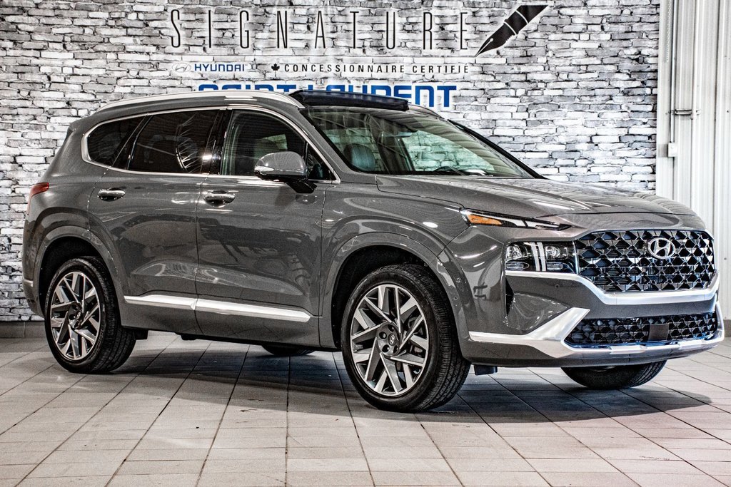 2022 Hyundai Santa Fe ULTIMATE CALLIGRAPHY AWD TOIT PANO CAMERA 360 NAVI in Montréal, Quebec - 9 - w1024h768px