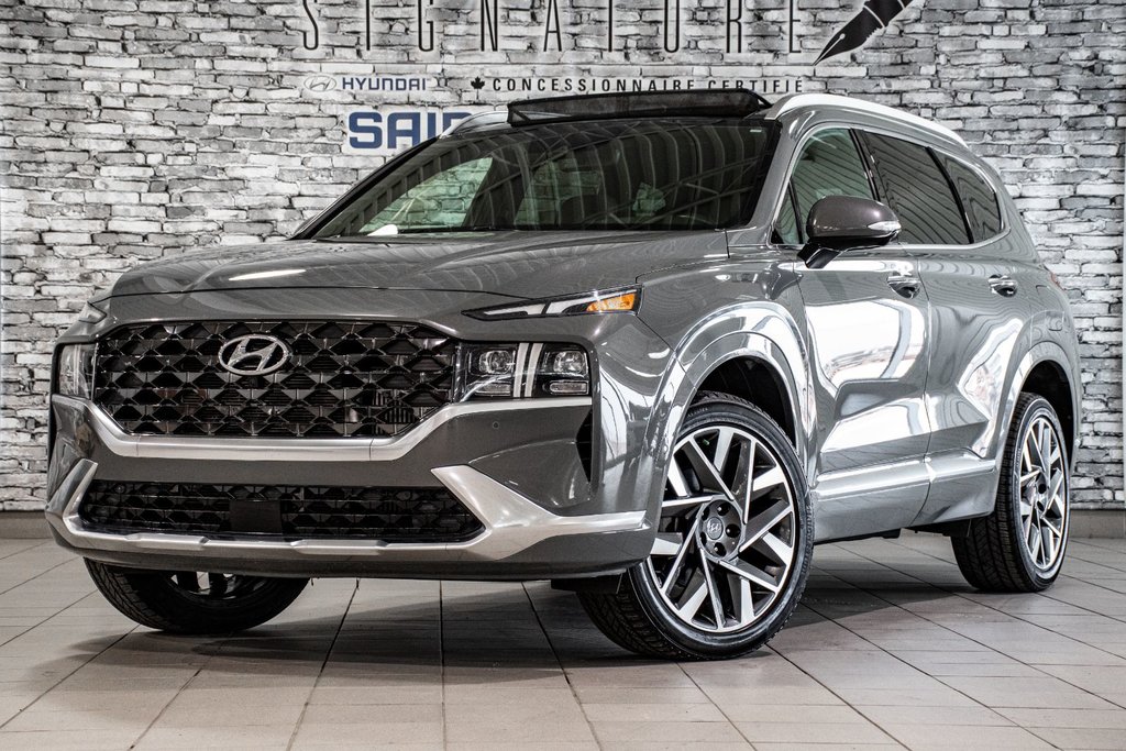 2021 Hyundai Santa Fe Ultimate Calligraphy 2022 au prix d'un 2021 in Montréal, Quebec - 1 - w1024h768px