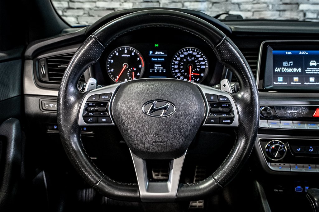 2019 Hyundai Sonata ESSENTIEL W/SPORT PACK TOIT CAM SIÈGES CHAUFFANTS in Montréal, Quebec - 24 - w1024h768px
