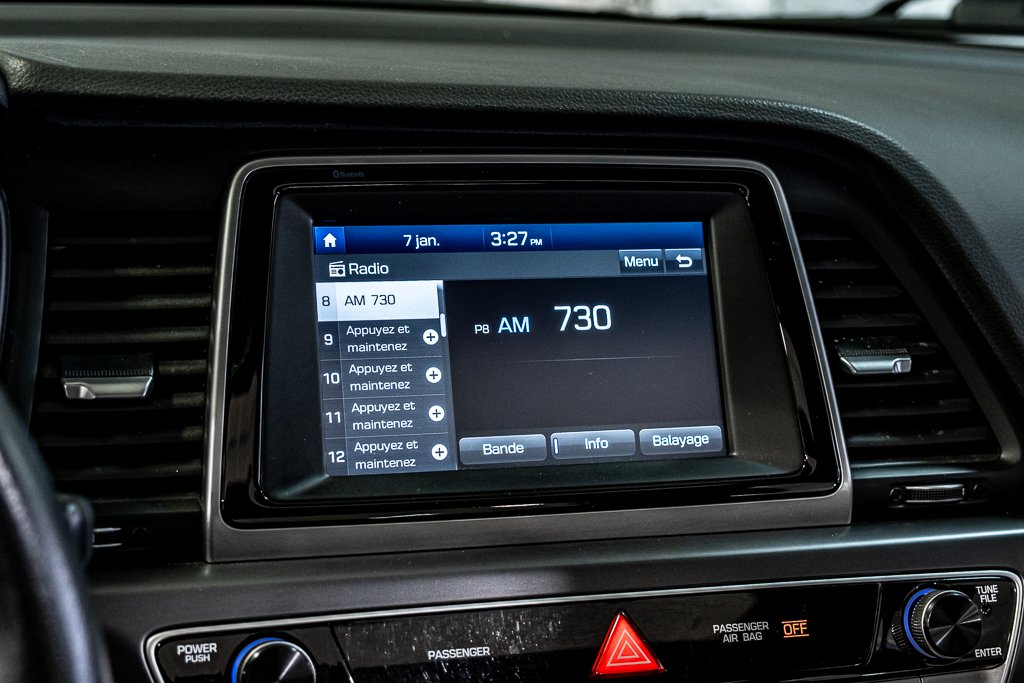 2019 Hyundai Sonata ESSENTIEL W/SPORT PACK TOIT CAM SIÈGES CHAUFFANTS in Montréal, Quebec - 27 - w1024h768px