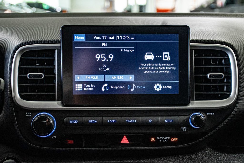 2022 Hyundai Venue PREFERRED CARPLAY SIEGES&VOLANT CHAUFFANTS CAMERA in Montréal, Quebec - 20 - w1024h768px